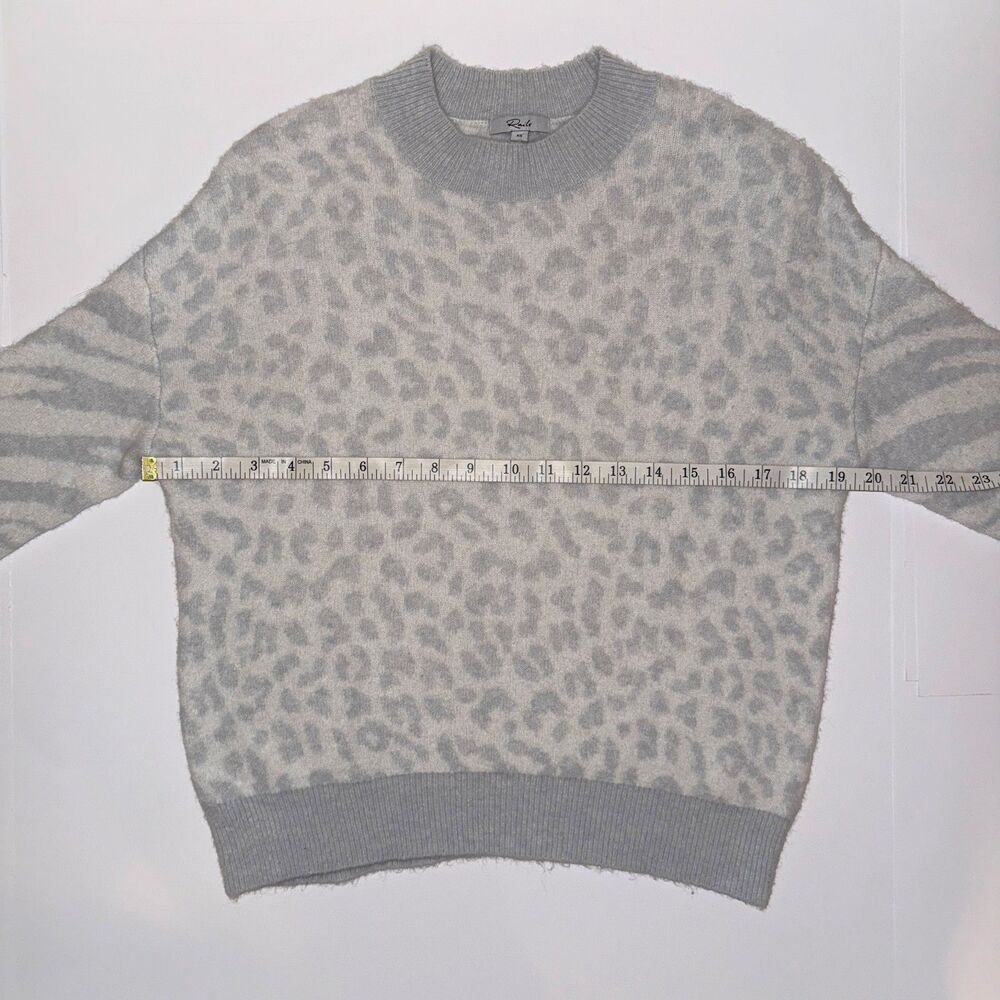 Rails Lana Leopard & Zebra Wool & Cashmere Blend … - image 9